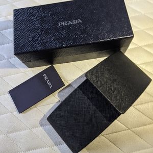 Authentic Prada sunglasses case box